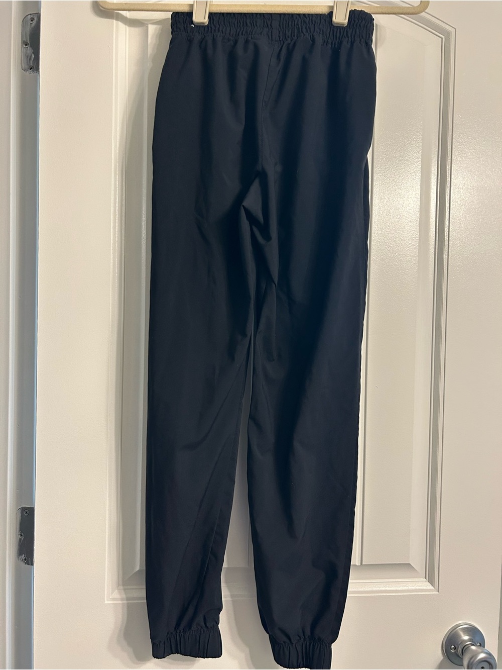Boys Black Elastic-Waist Jogger Pants Nike